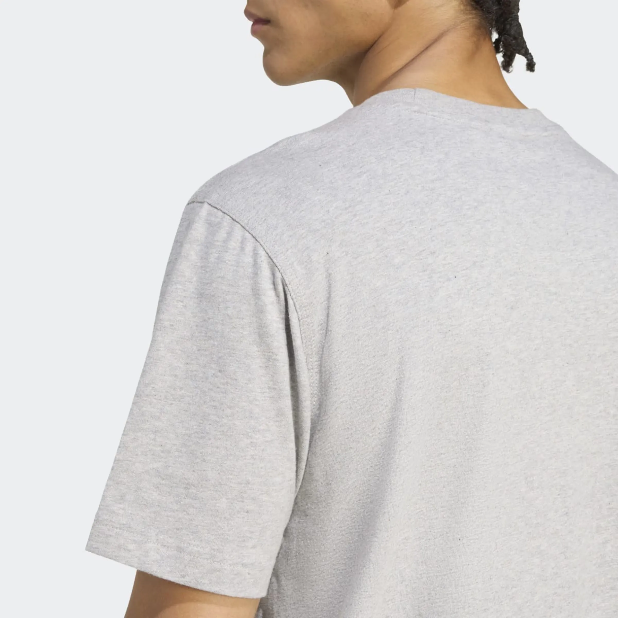 Футболка мужская Trefoil Essentials adidas Originals, серый — фото 3