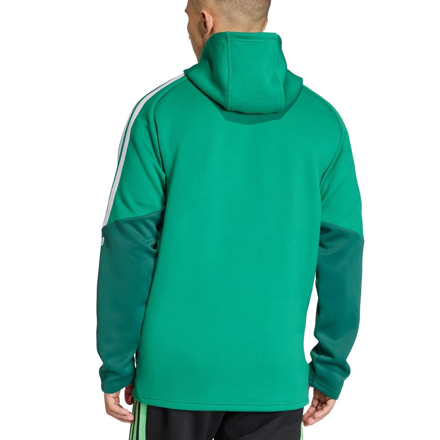 Толстовка Adidas Mexico 26 Tiro Pro Hoodie 'Bold Green' — фото 3