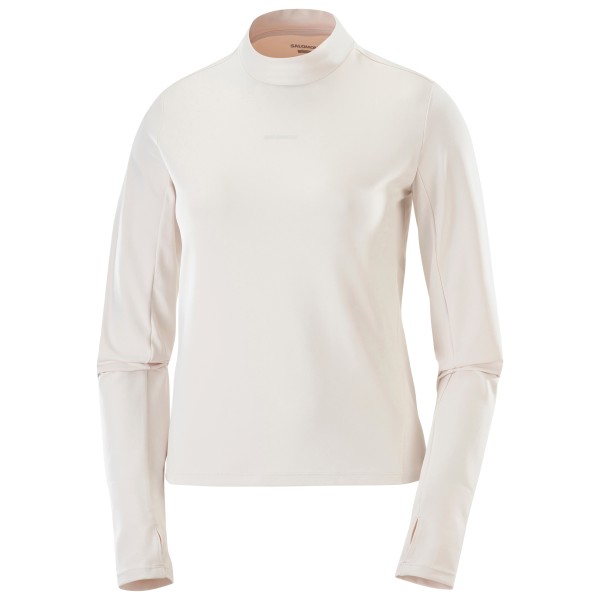 

Женская футболка shkout bliss l/s - беговая рубашка Salomon, белый