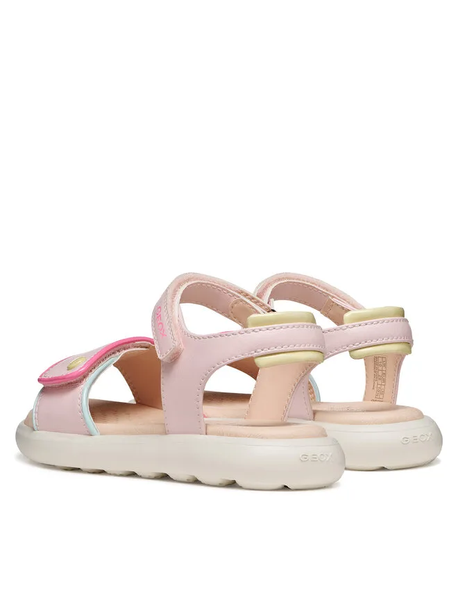Geox Сандалии J Sandal Puffypop Gi J65MSC 05402 C8206 D розовые — фото 3