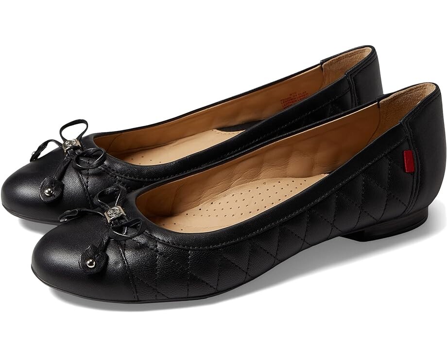 

Туфли на плоской подошве Marc Joseph New York Pearl Street, цвет Black Quilted Nappa