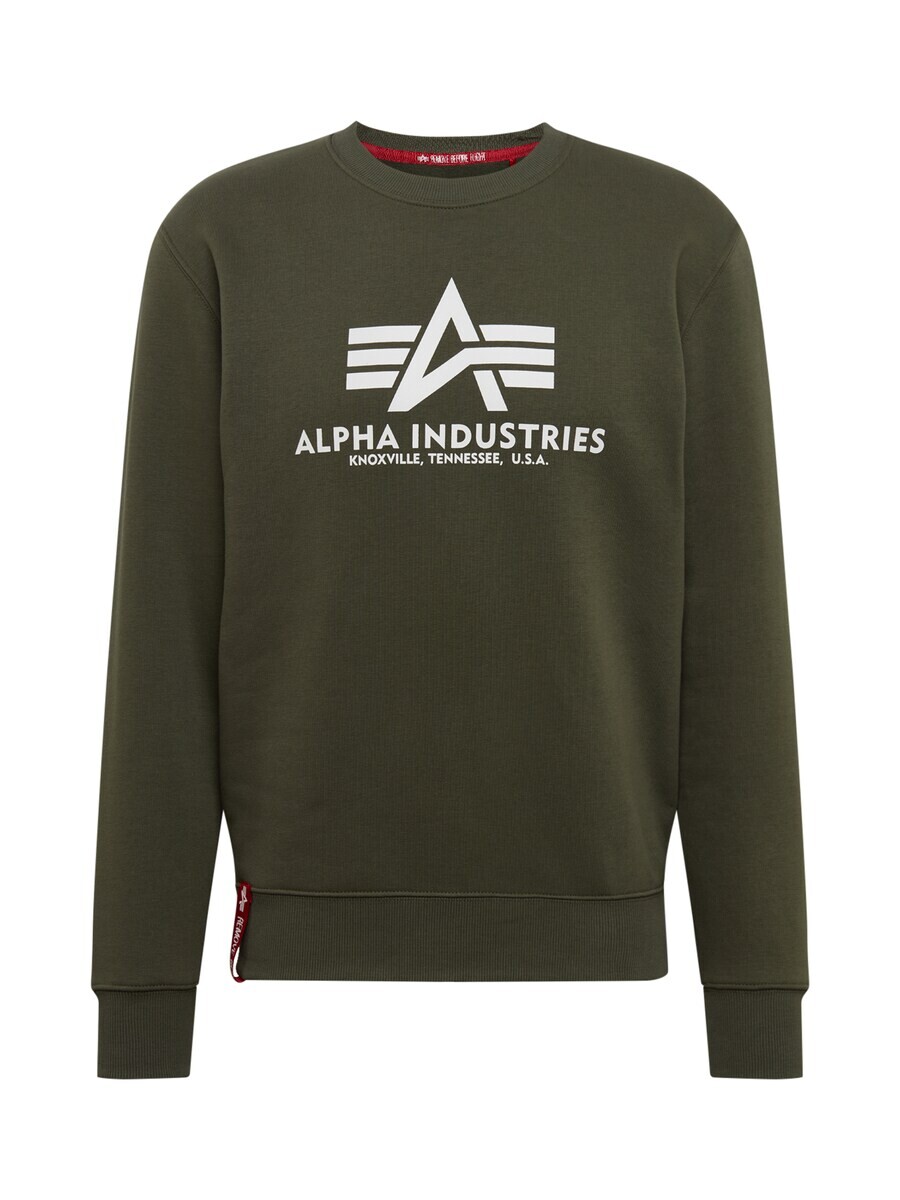 

Толстовка Alpha Industries, оливковый