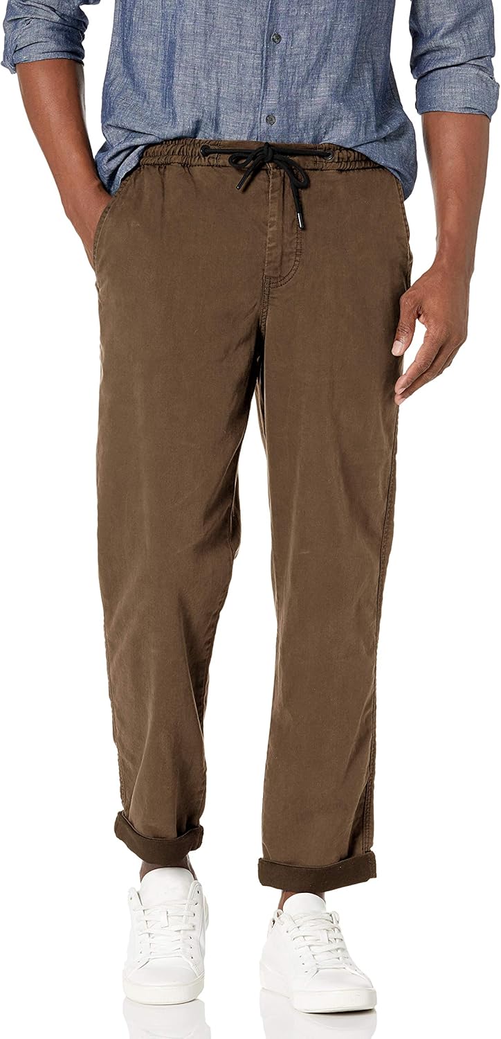 

Брюки BOSS Mens Sabril 10228710 01, Olive Green