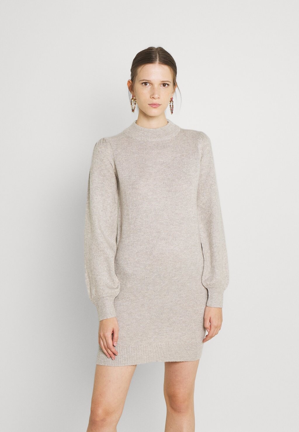 

Платье JDY L/S HIGH NECK NOOS, цвет chateau gray