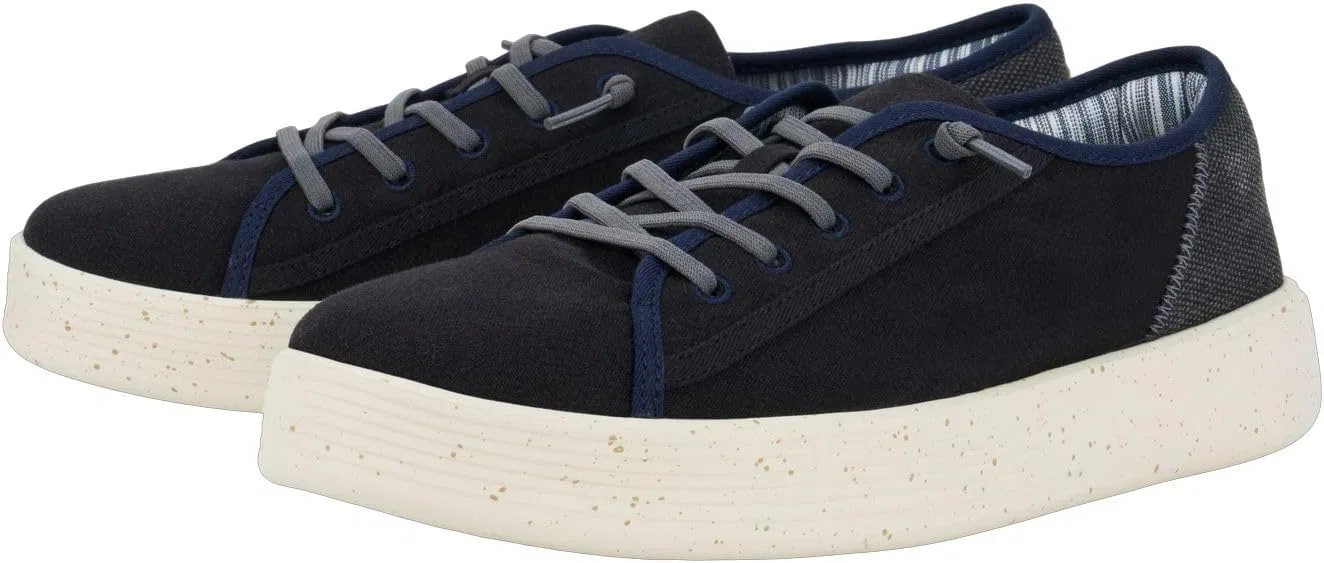 Туфли Hey Dude, Cody M Coastline Fashion Casual Shoes, 2-Black Navy — фото 3