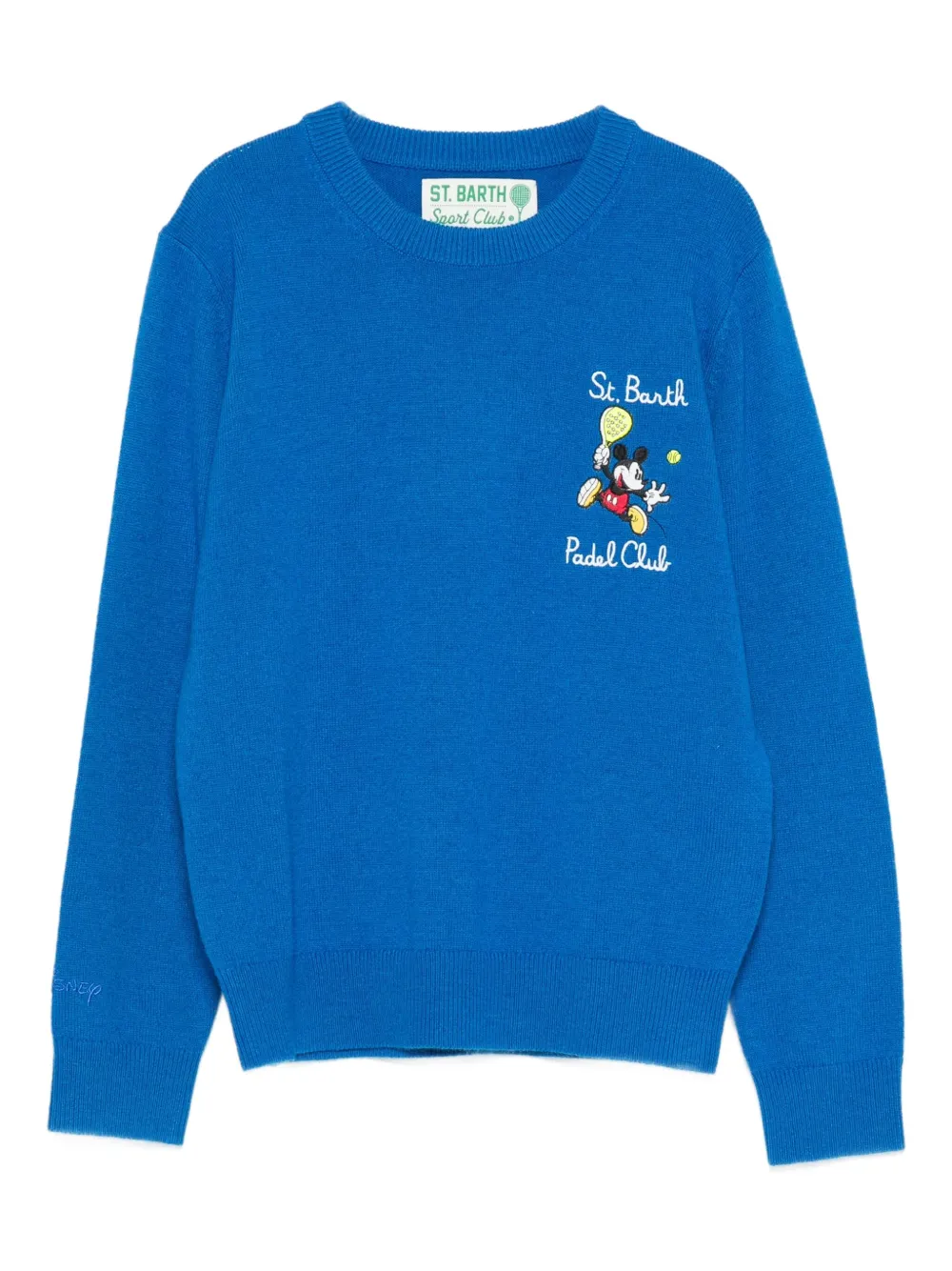 

Свитер Sport Club из коллаборации с Disney Mc2 Saint Barth Kids, синий