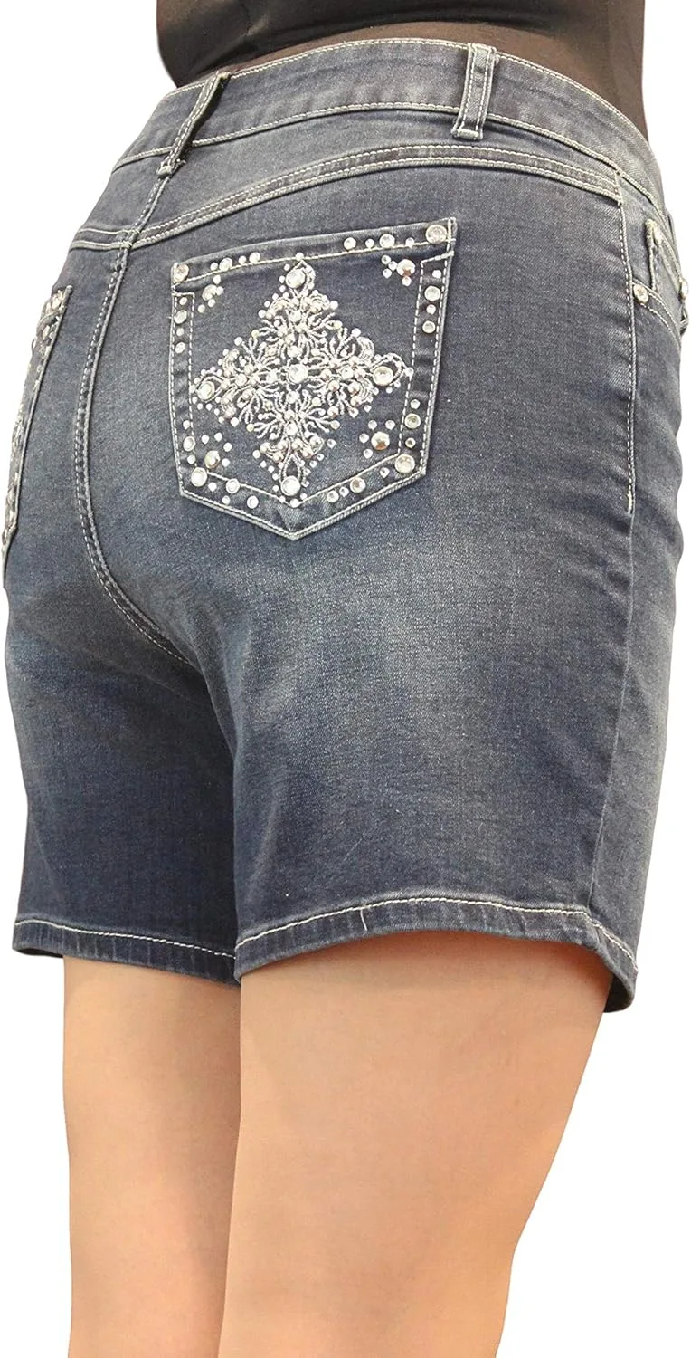 

Джинсы Missy и Plus с кристаллами PJM176 PJP177 Project Indigo