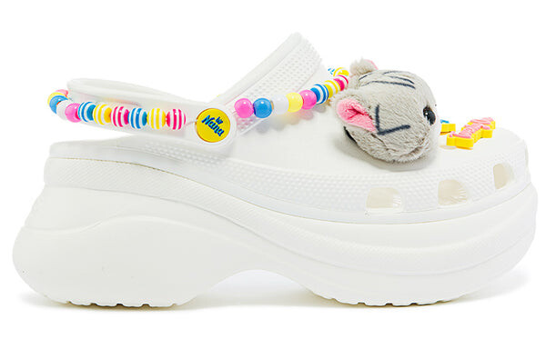 Сандалии nana with room1042 x cat sports multi-color sandals Crocs, бежевый — фото 2
