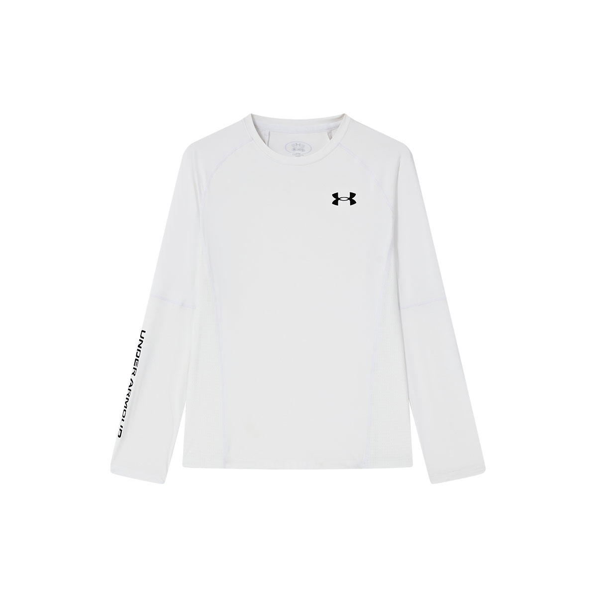 Футболка для начальной школы с круглым вырезом, средней высоты Under Armour, fresh розовый — фото 3