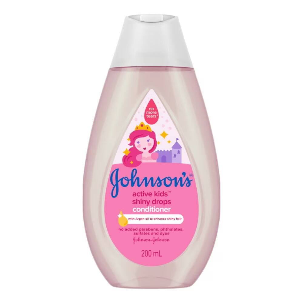 

Johnson 's Active Kids Кондиционер Shiny Drops 200 мл, Pink
