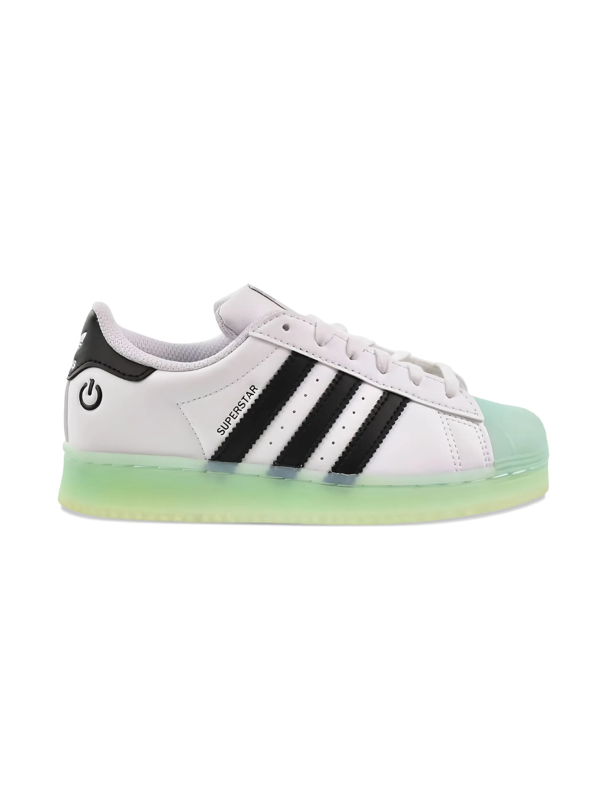 Кроссовки Superstar LED Light Cloud Adidas Kids, белый — фото 2