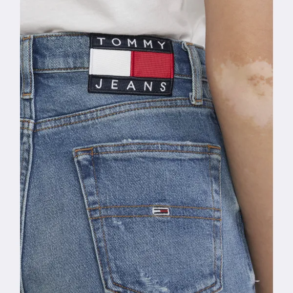 Джинсы свободного кроя Claire высокий рост Tommy Hilfiger, синий — фото 3