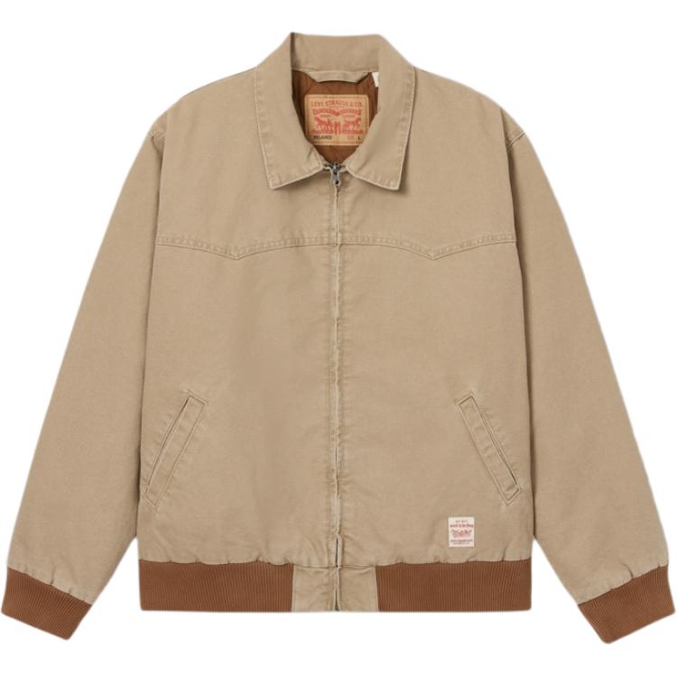 

Levis Левис Эмбаркадеро Застёжка-молния Бомбер, Light Brown