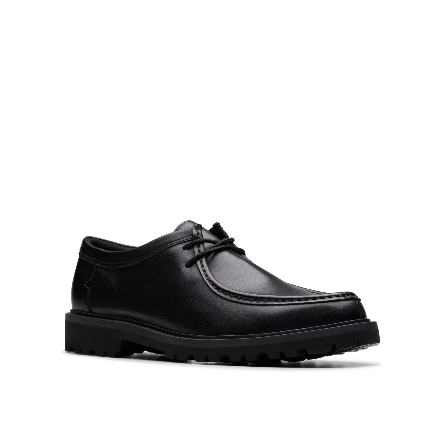 Кожаные туфли Berwick Seam Clarks, черный — фото 4