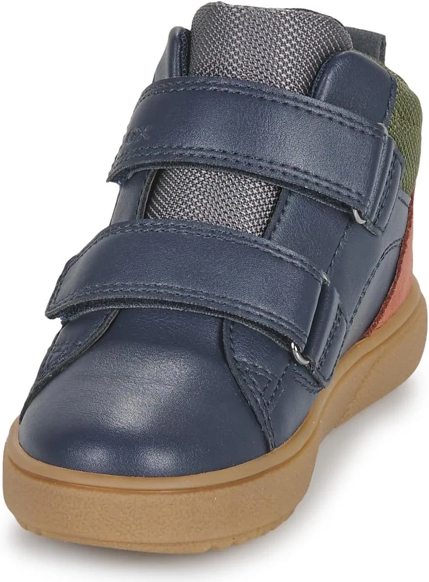 Кроссовки Geox Boys J Theleven Boy B Abx Trainers, Navy Dark Grey — фото 3