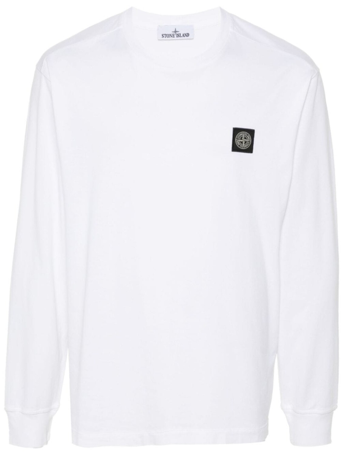 

Stone Island футболка с нашивкой Compass, белый