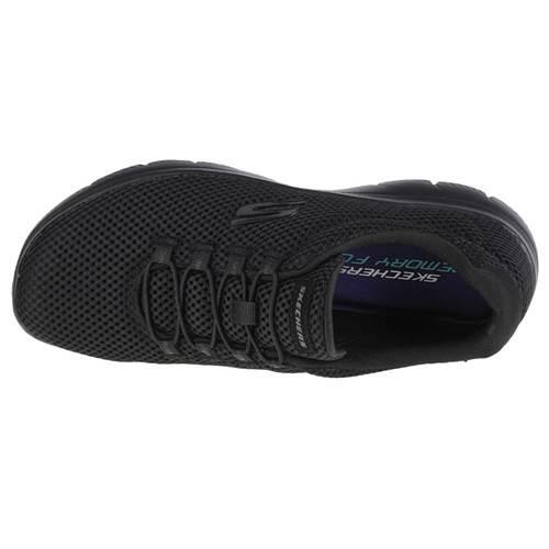 Кроссовки женские Skechers Quick Lapse черные — фото 3