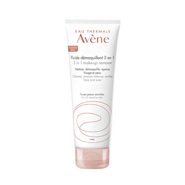 

Молочко для снятия макияжа с лица Fluide Démaquillant 3 En 1 Avene, 200 ml