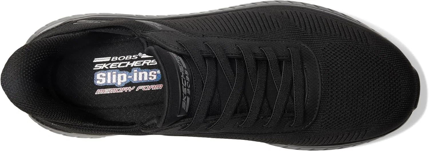 Кроссовки Skechers Herren Hands Free Slip-ins Squad Chaos - Solid StepSneaker, Black — фото 3