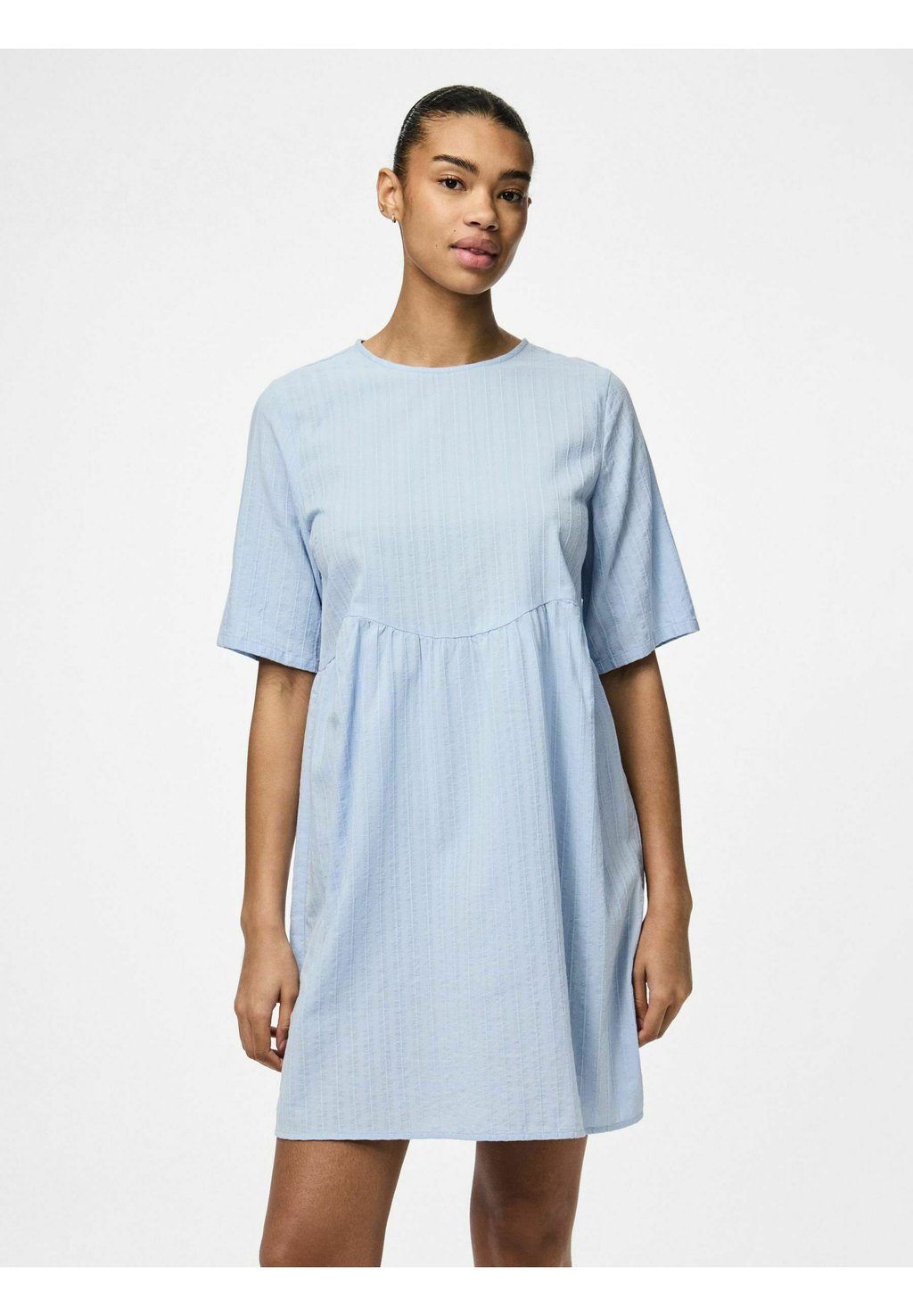 

Туника Midikleid PCMUNA BAUMWOLL Pieces, светло-голубой