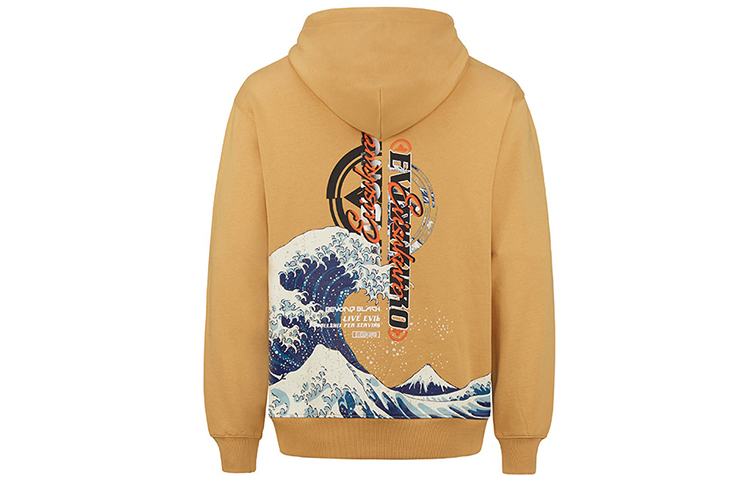 

Толстовка мужская темно-абрикосового цвета EVISU, Dark Apricot