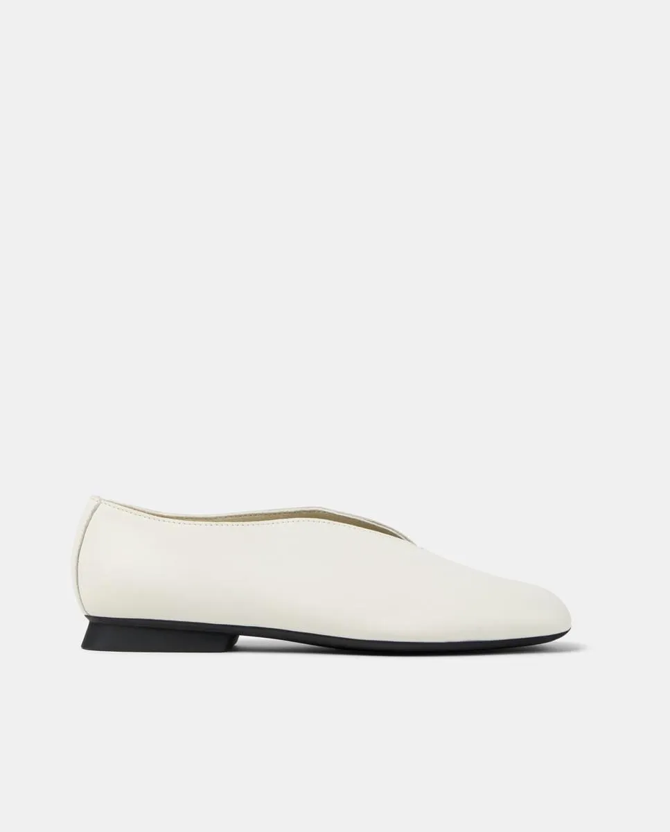 Женские балетки Casi Myra из кожи Camper, белый