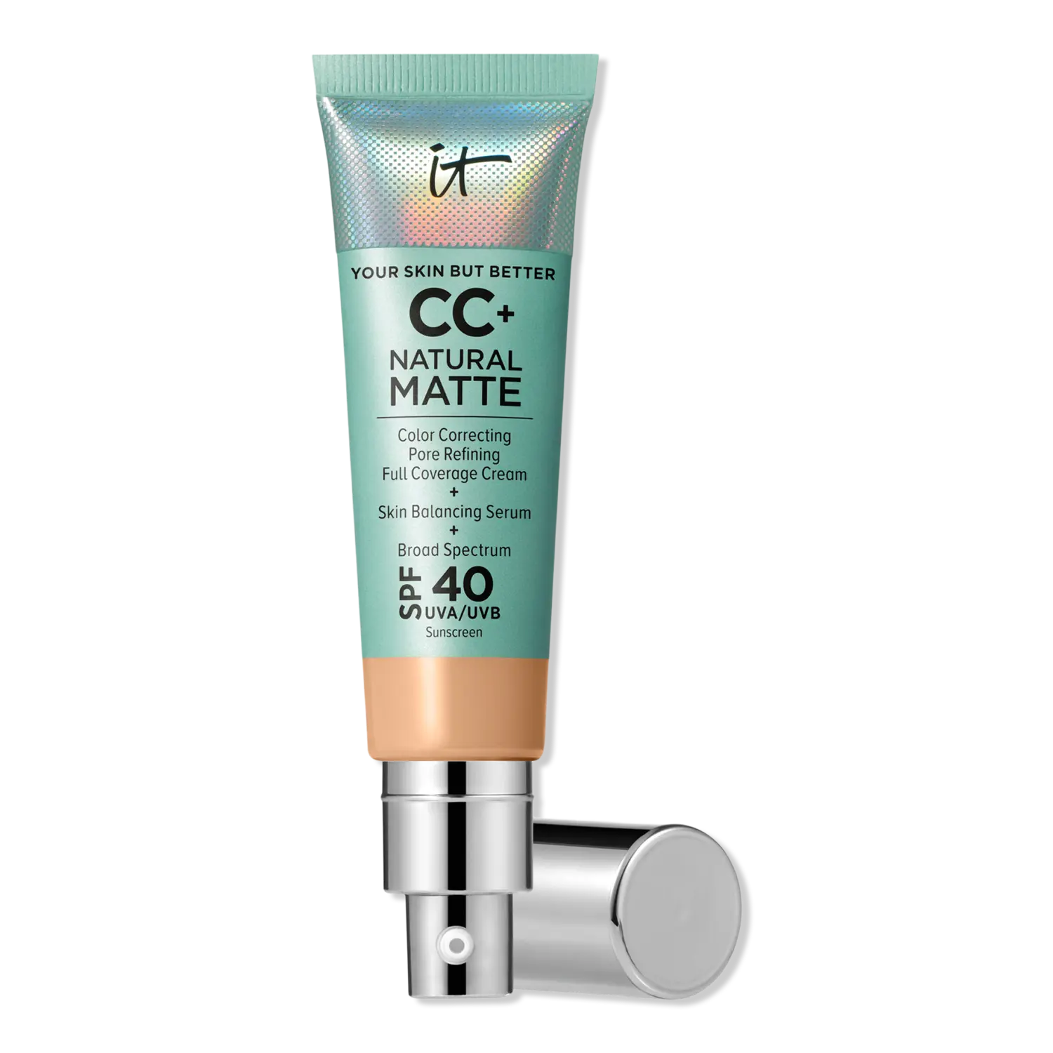 

CC+ кремовая натуральная матирующая тональная основа с SPF 40 IT Cosmetics, Medium