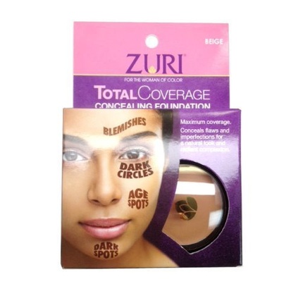 

Total Coverage Concealing Foundation Camel 0,14 унции Zuri