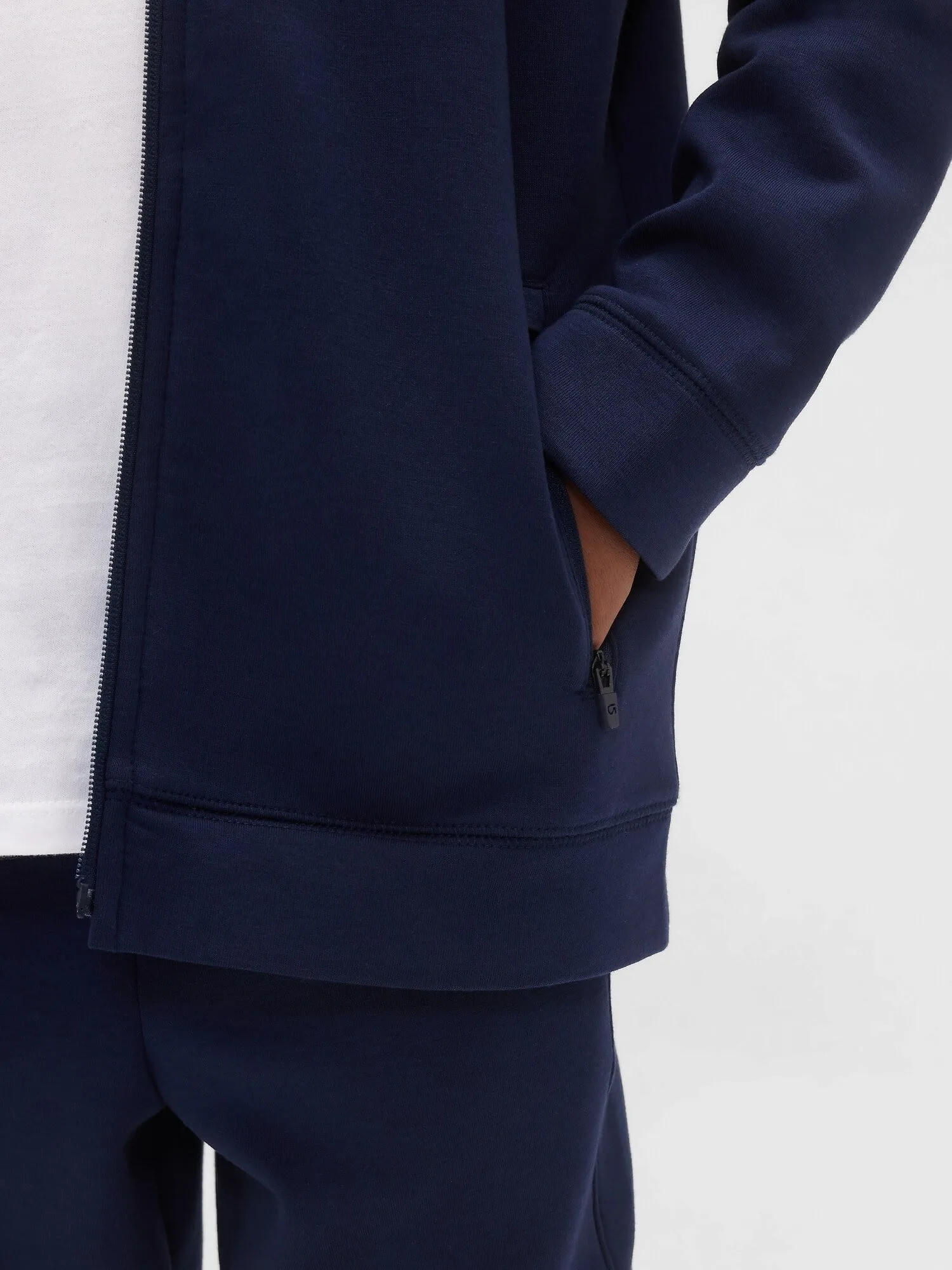 (K)GapFit Tech Quick Dry Hoodie (Kids) GAP, TAPESTRY_NAVY — фото 4