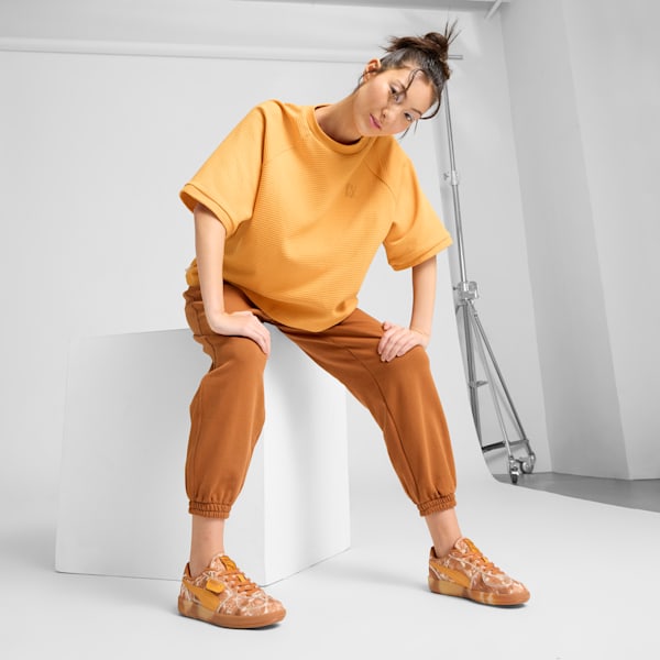 Женские кроссовки Palermo Faded Denim Puma, коричневый — фото 3