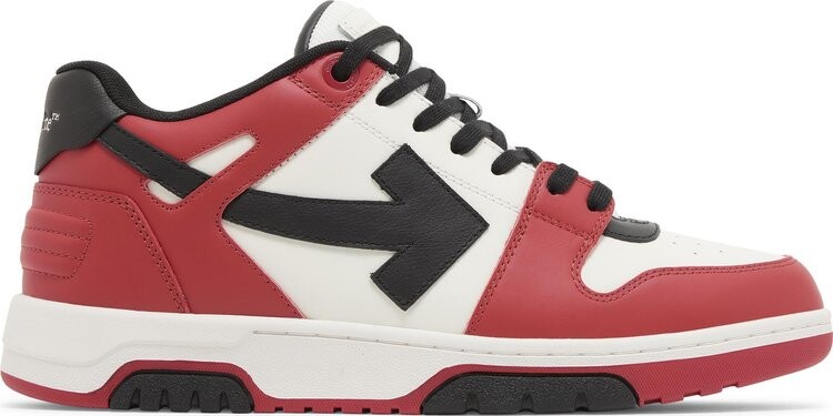 

Кроссовки Off-White Out of Office 'Red White Black' 2024, красный, Красный;коричневый, Кроссовки Off-White Out of Office 'Red White Black' 2024, красный
