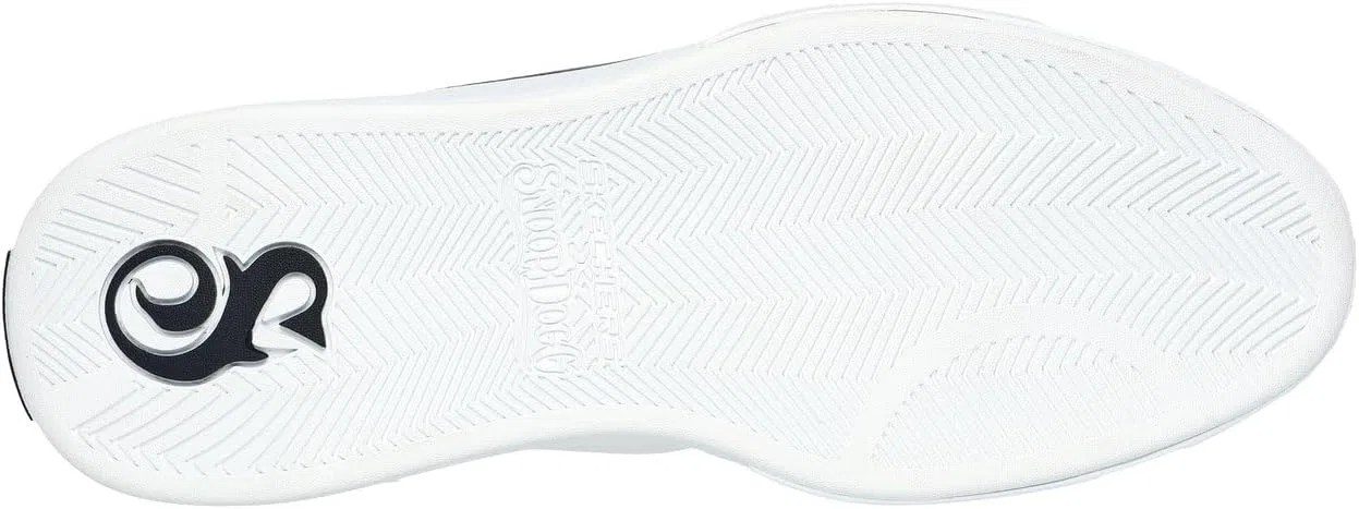 Мужские кроссовки Skechers X Dogg Snoop One-Double G Hands Free Slip-ins, White Black — фото 2