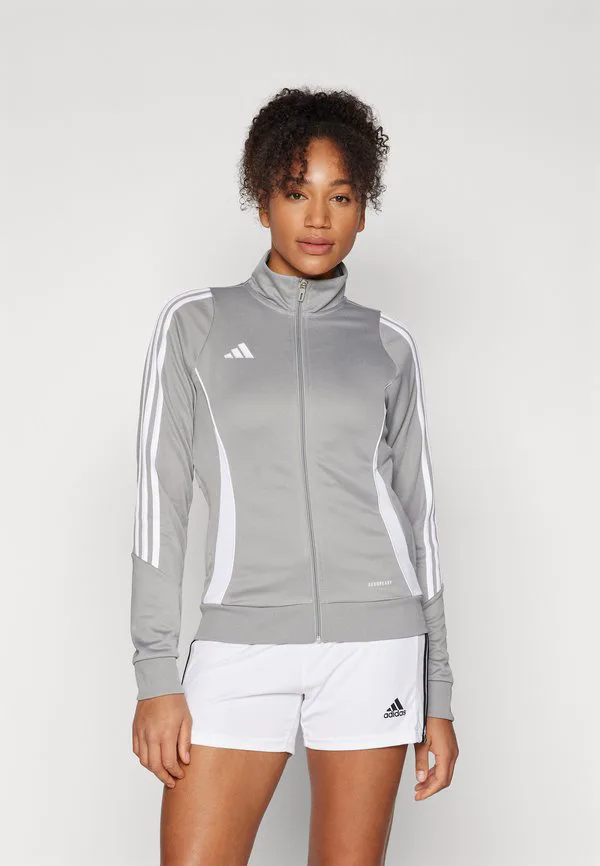 Тренировочная куртка tiro24 Adidas Performance, Grau/Weiss