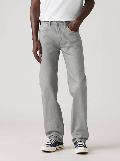 

501 Original Shrink-to-Fit мужские джинсы Levi's, цвет Silver Rigid - Grey