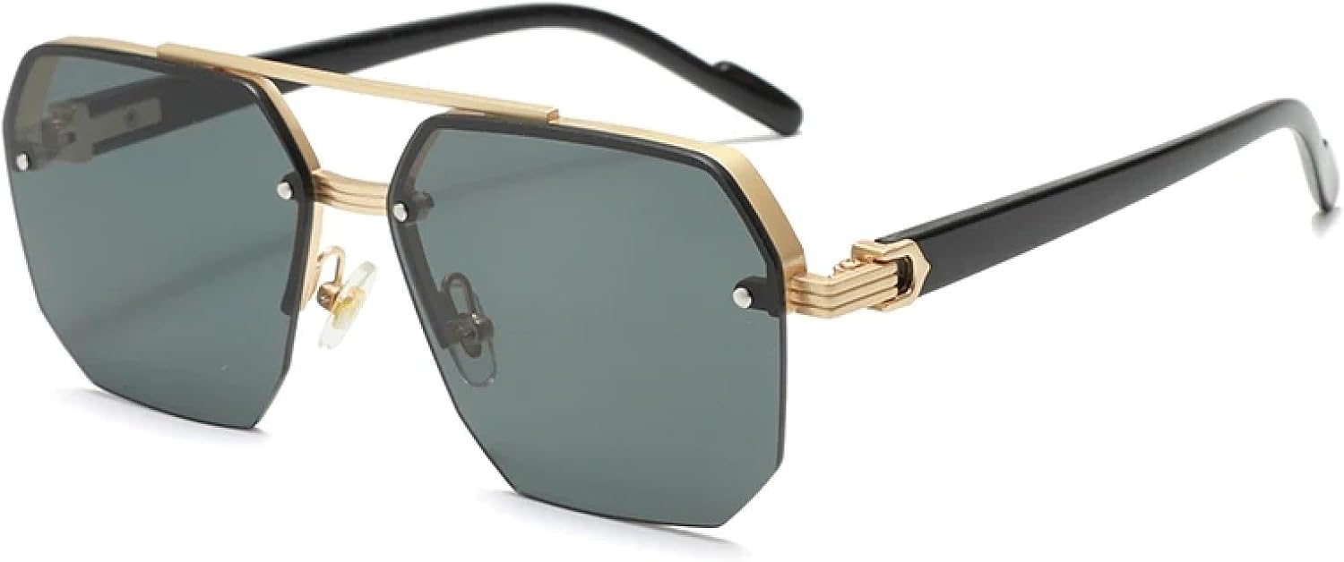 

Безободковые модные солнцезащитные очки для женщин и мужчин, повседневные очки с градиентным переходом цвета для летнего отдыха на природе, пляжа, вечеринки, защита от УФ-излучения UV400 TKKTLLT, Kp1887-c1