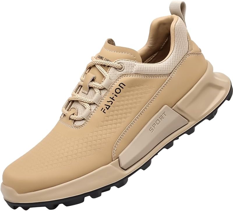 

Зимние мужские модные универсальные повседневные спортивные кроссовки с легкой подошвой для бега Lhyxu, Apricot Color