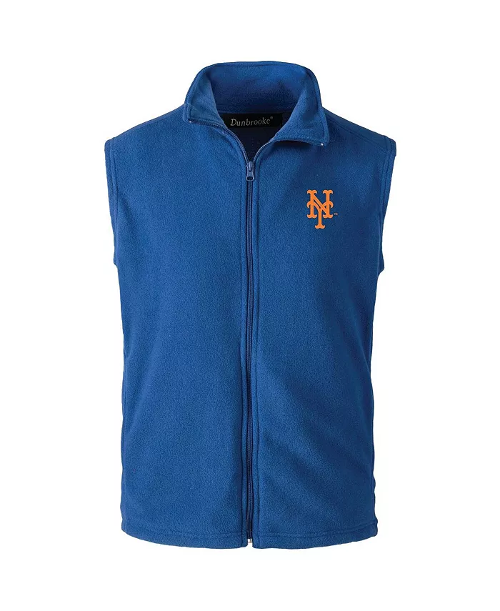 

Мужской жилет Royal New York Mets с застежкой-молнией Dunbrooke