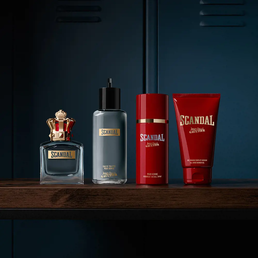 Гель для душа Scandal pour homme all over shower gel Jean Paul Gaultier, 150 мл. — фото 4