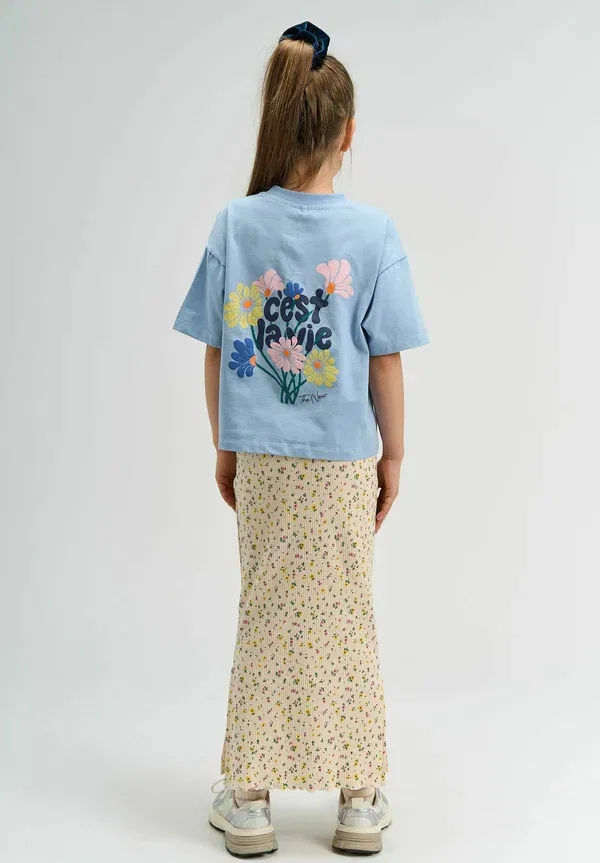 Футболка Sandra os print t-shirt The New, цвет вечно синий