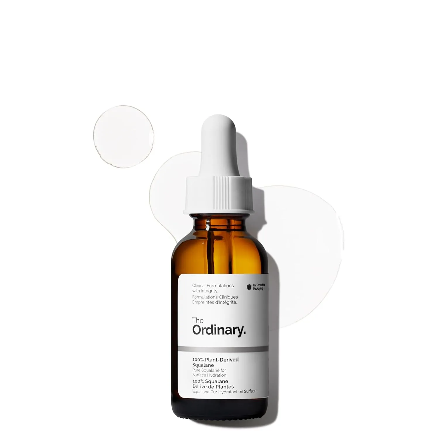 Крем для лица The Ordinary — % растительный сквалан для кожи и волос, легкое увлажнение и поддержка защитного барьера, 30 мл