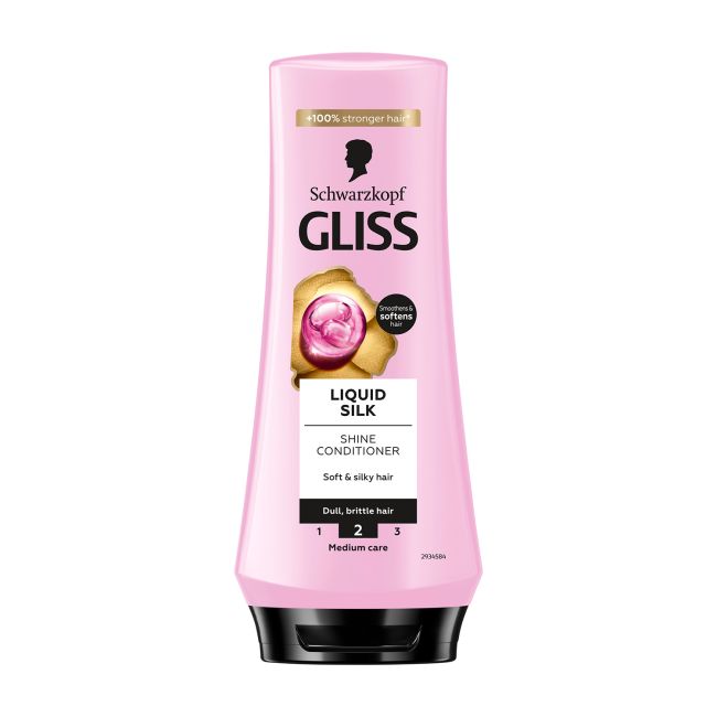 

Кондиционер для волос с жидким шелковым блеском Gliss, 200 мл
