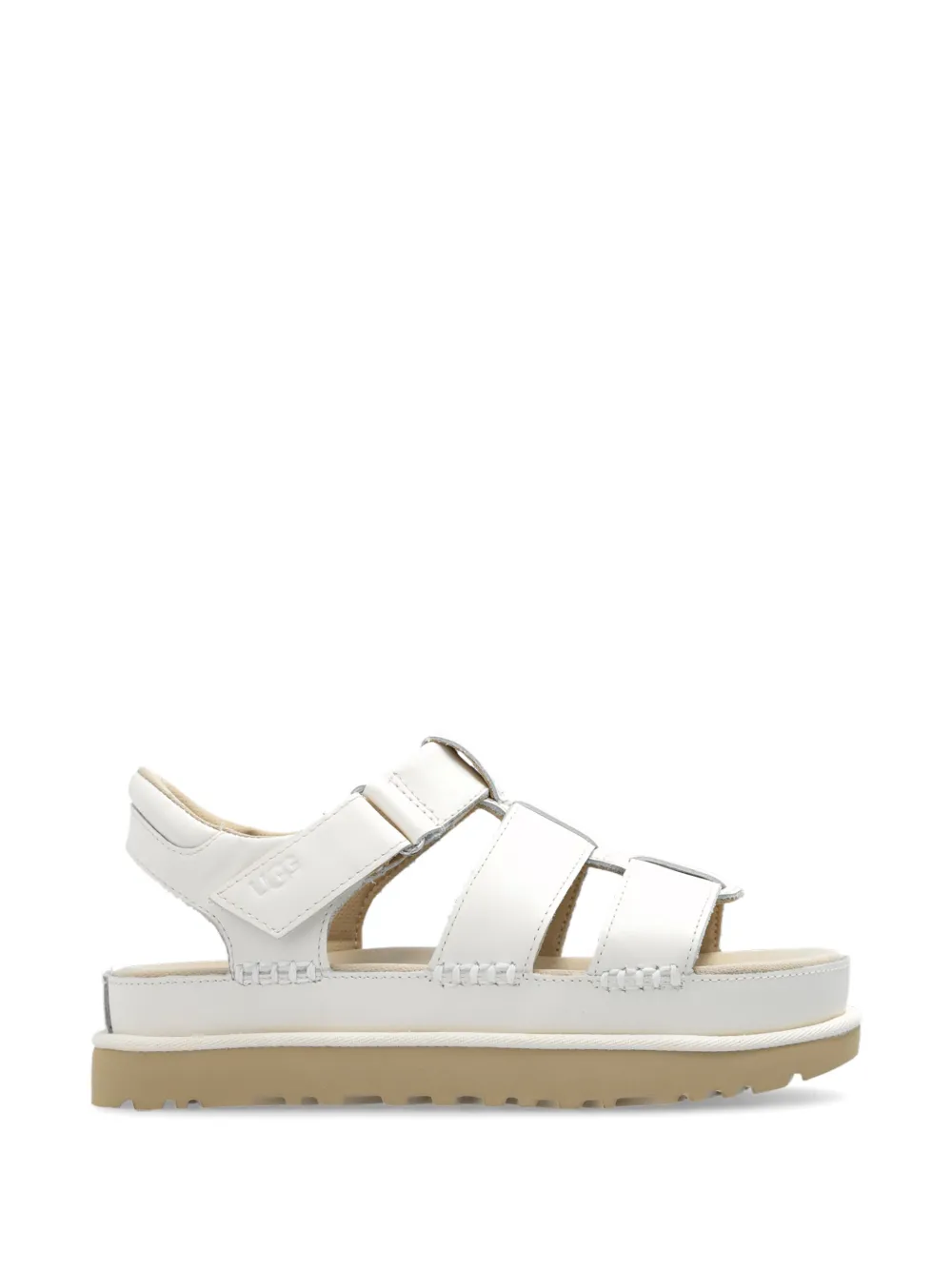 Сандалии Goldenstar Strap на платформе UGG, белый