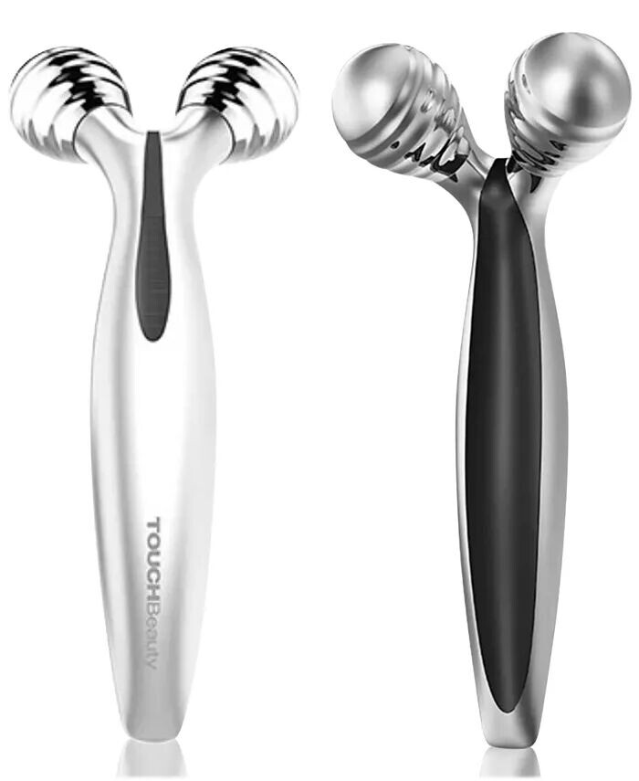 

Роликовый микротоковый массажер для лица Touchbeauty, цвет Silver