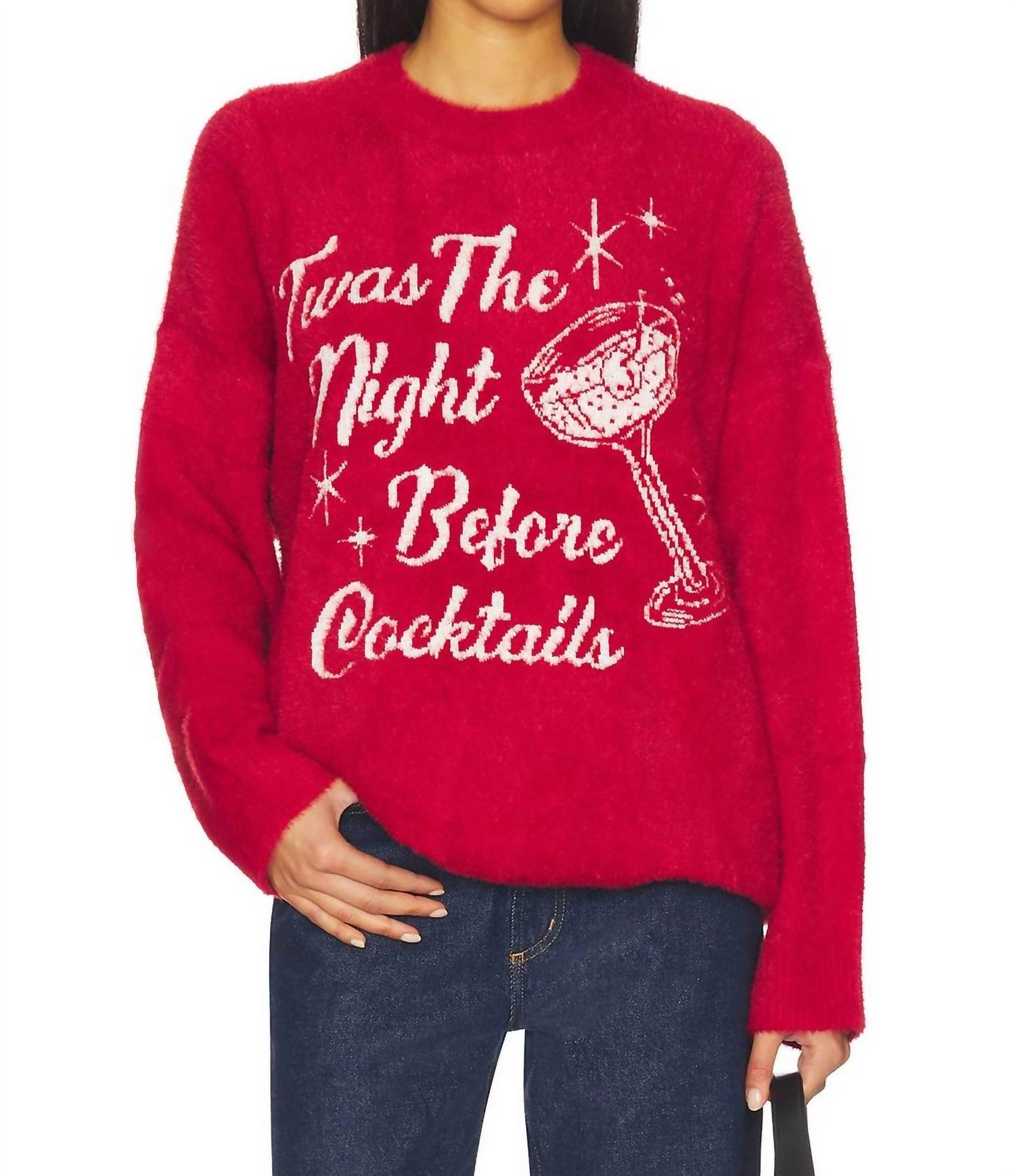 

Классический свитер с круглым вырезом в фильме «В ночь Show Me Your Mumu, twas the night