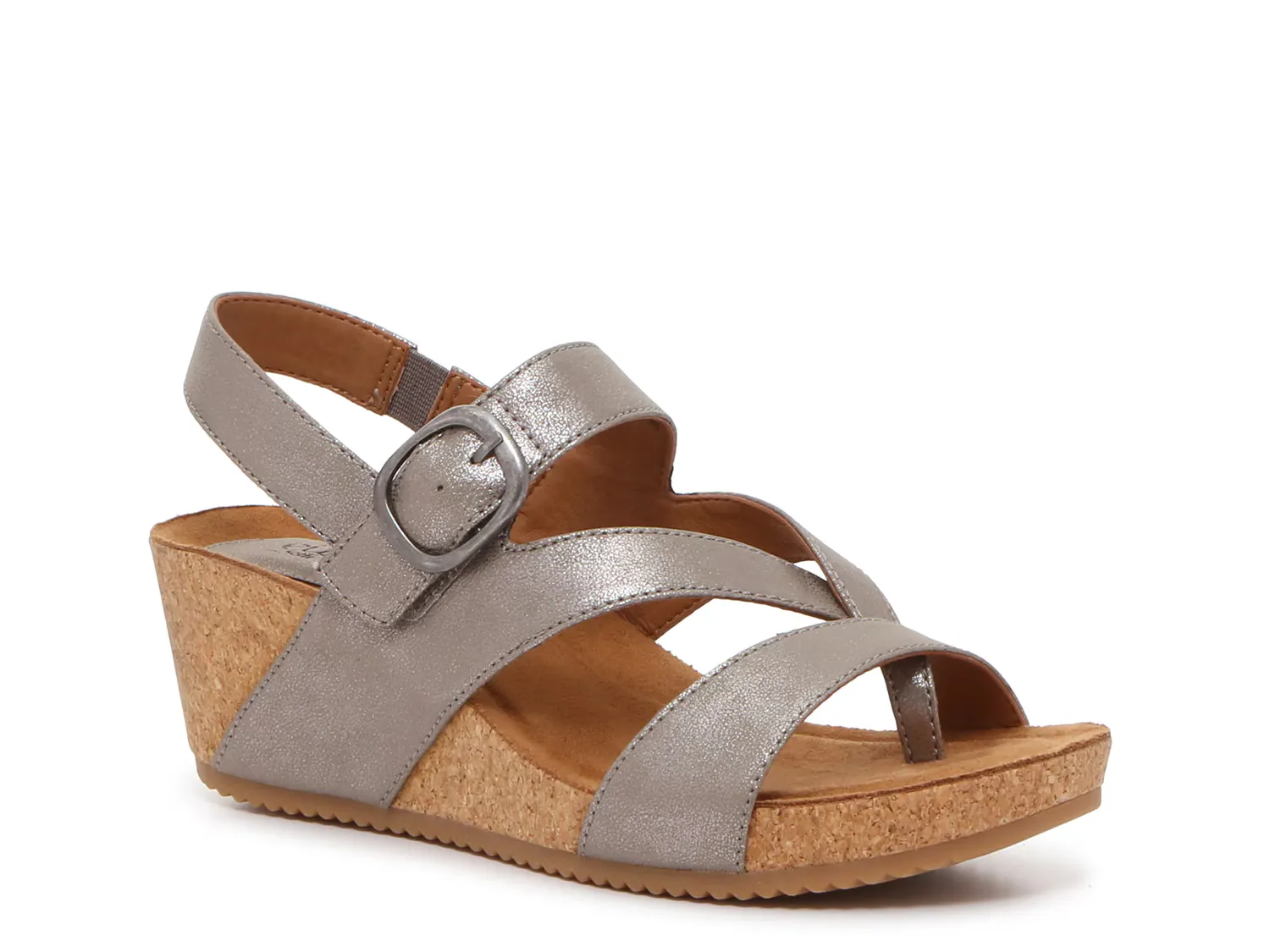 

Сандалии Evelyn Wedge Sandal Eurosoft, цвет pewtermetallic