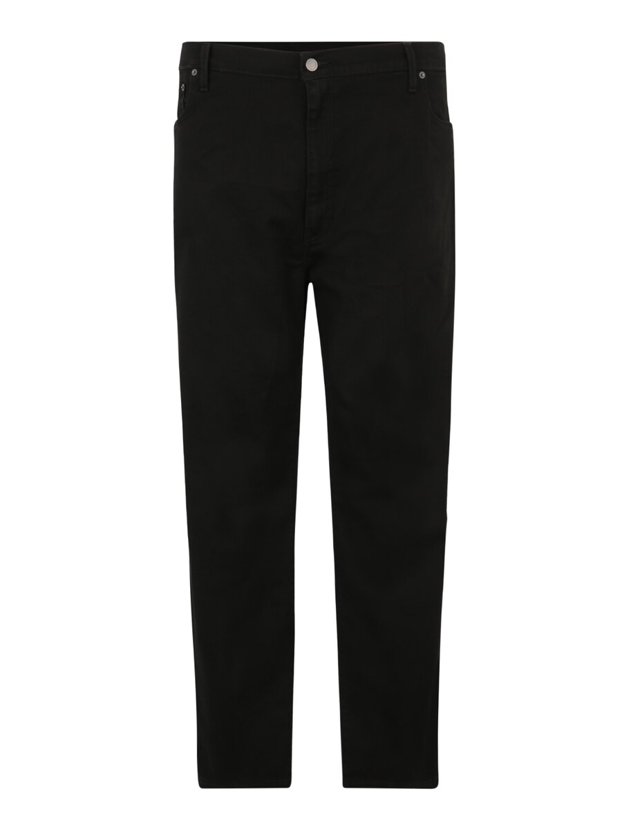 

Зауженные джинсы Levi's Plus 502 Taper B&T, черный деним