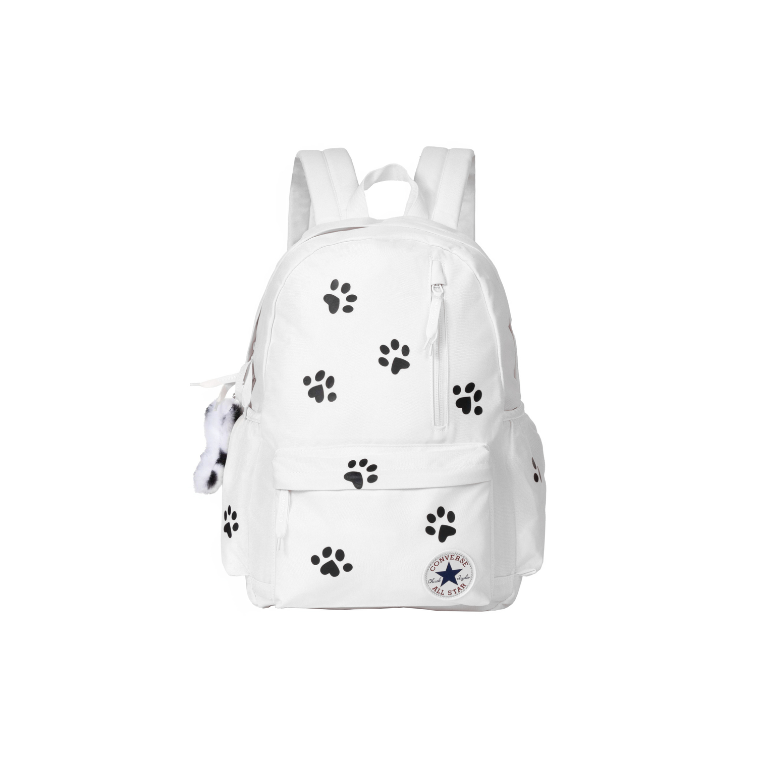 

Converse Полиэстеровый рюкзак женский черно-белый, Black White