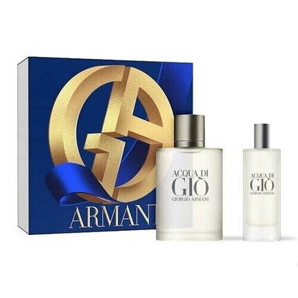 

Emporio Armani Acqua Di Gio 75ml EDT + 15ml EDT Spray Brand New Gift Set 2023, Серый, Emporio Armani Acqua Di Gio 75ml EDT + 15ml EDT Spray Brand New Gift Set 2023