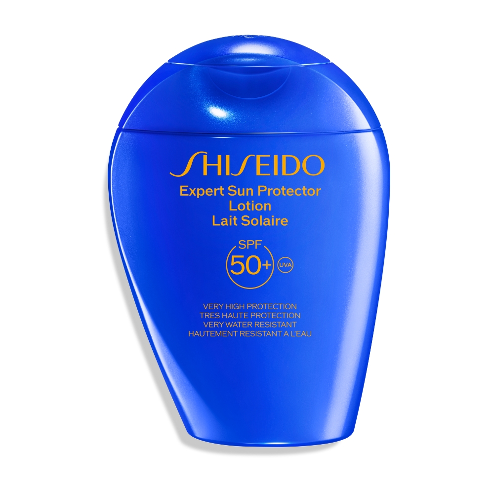 

Солнцезащитный лосьон SPF50+ blue expert sun protector lotion spf50+ Shiseido, 150 мл