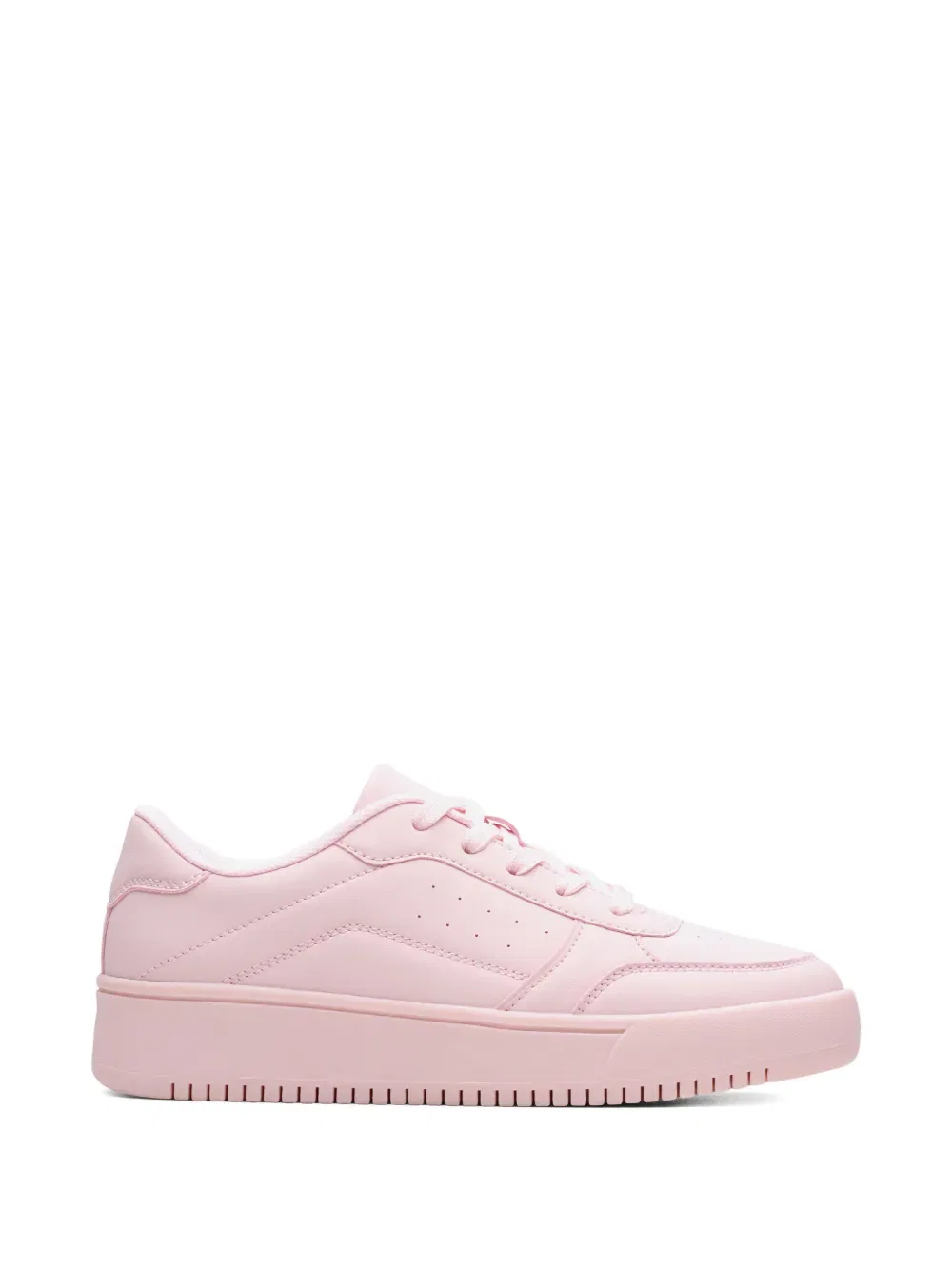Кроссовки Barley Step на шнуровке Clarks Kids, розовый — фото 2